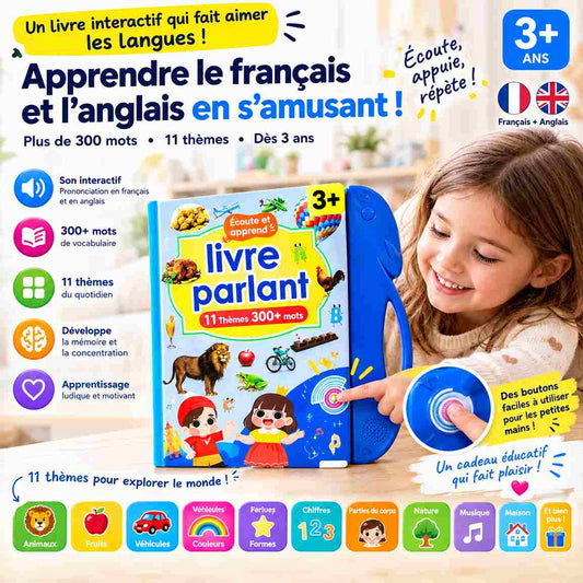 Livre sonore français-anglais