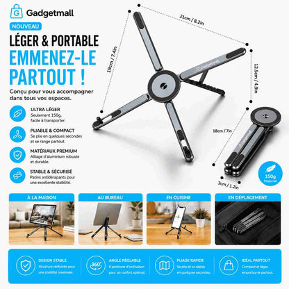 Support Magnétique Universel 4-en-1
