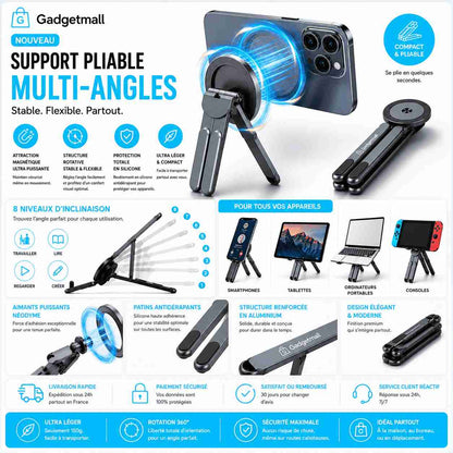 Support Magnétique Universel 4-en-1