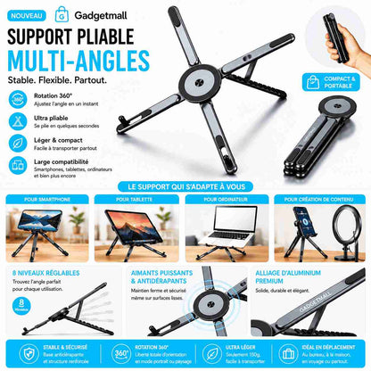 Support Magnétique Universel 4-en-1